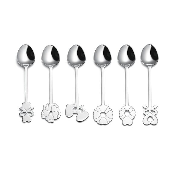 Набор чайных ложек Love, 6 шт., Guzzini