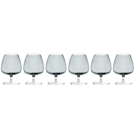 Набор из 6-ти бокалов для коньяка, 465 мл, цвет серый, Opium, Le Stelle, изображение 2