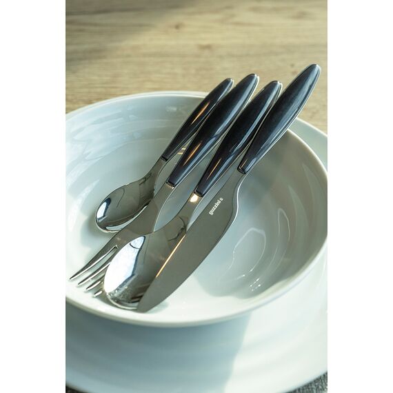 Набор из 24 столовых приборов Cutlery Feeling, серые, Guzzini, изображение 2
