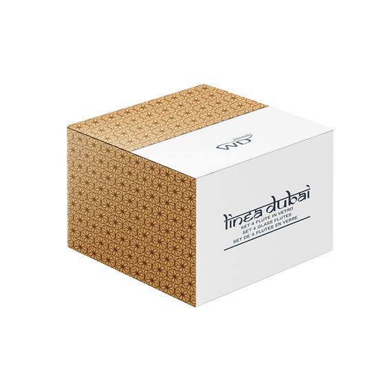 Набор из 4-х бокалов для шампанского, 150 мл, цвет голубой, Dubai, WD Lifestyle, изображение 3