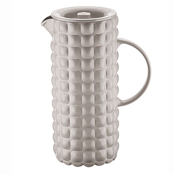 Кувшин Tiffany, 1,75 л, серо-бежевый, Guzzini