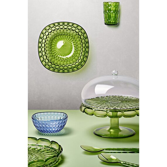 Блюдо для торта с крышкой Vanity, 30 см, зеленое, Guzzini, изображение 2