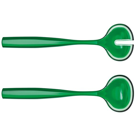Набор столовых приборов для салата Dolcevita, зеленые, Guzzini