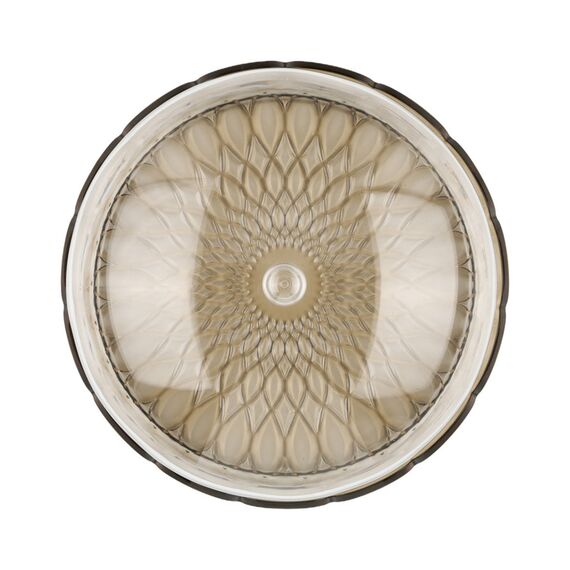 Блюдо сервировочное с крышкой Vanity, 30 см, коричневое, Guzzini, изображение 5