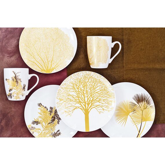 Набор из 2-х кружек, 330 мл, золотистый декор, Singapore, WD Lifestyle, изображение 8