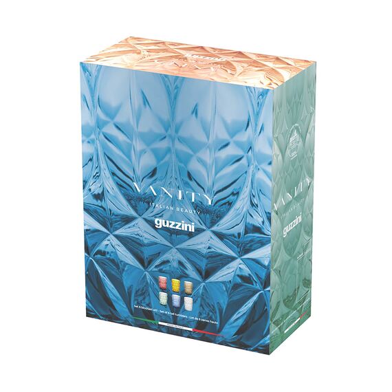 Набор стаканов Vanity 3, 480 мл, 6 шт., мультиколор, Guzzini, изображение 7