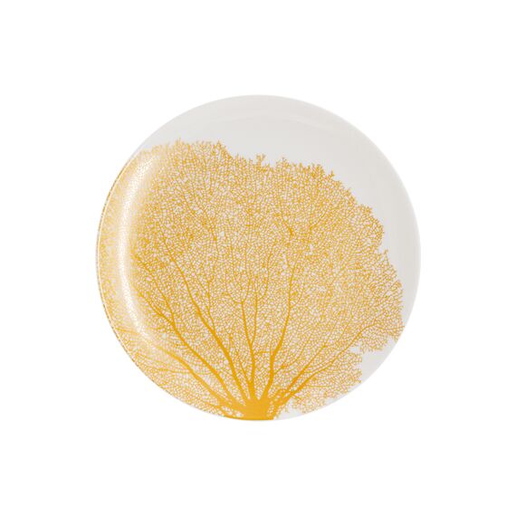Набор тарелок десертных, 20,5 см, 4 шт, цвет белый, золотистый декор, Singapore, WD Lifestyle, изображение 7