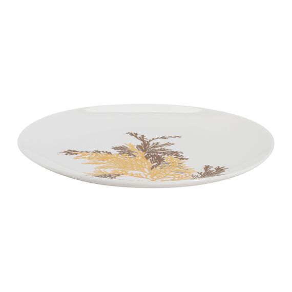 Набор тарелок десертных, 20,5 см, 4 шт, цвет белый, золотистый декор, Singapore, WD Lifestyle, изображение 10
