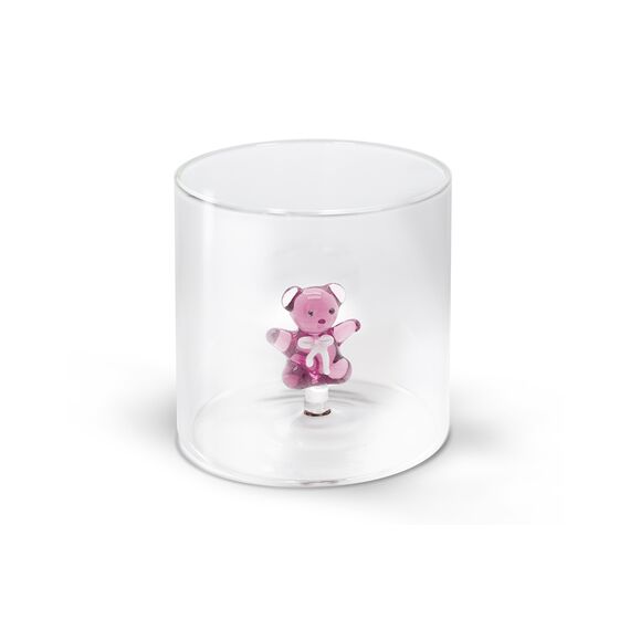 Стакан, 250 мл, Медвежонок Тедди, цвет розовый, Monterey, WD Lifestyle