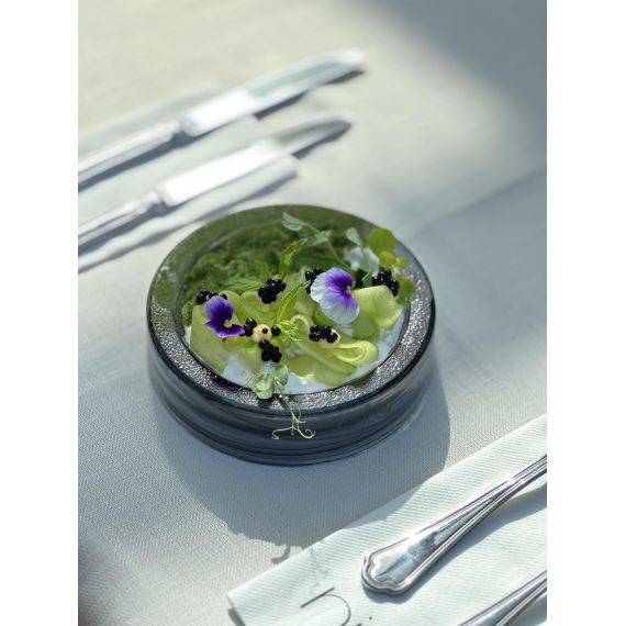 Соусник d 10 см, h 4 см, стекло, серия Hollow, ArdaCam, изображение 2