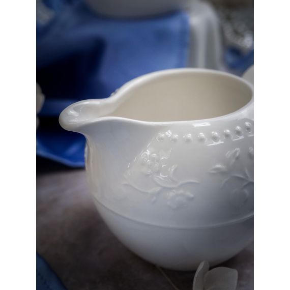 Молочник с ручкой 190 мл, 11,7x7,8 см, h 7,6 см, Primavera, Casa di fortuna, изображение 5