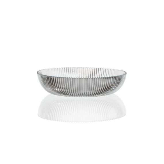 Салатник d 25 см, h 6 см, стекло, серия Aria, ArdaCam