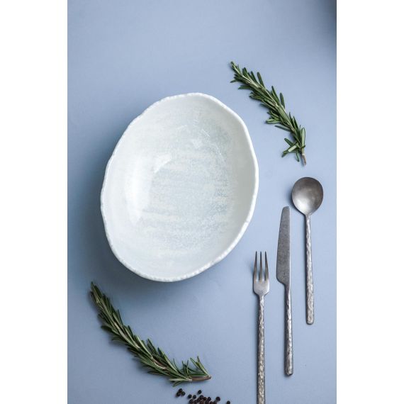 Салатник овальный 1 л, 25,5х20,5 см, h 7 см, Boletus Fusion, Casa di fortuna, изображение 2