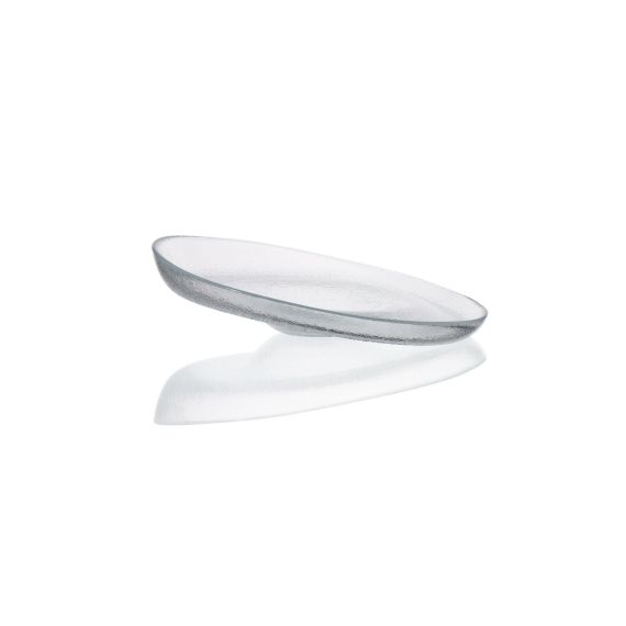 Тарелка d 21 см, h 6 см, стекло, серия Ola, ArdaCam