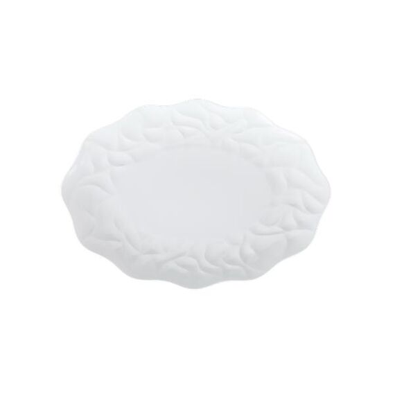 Блюдо овальное 31x22,5 см, h 2,5 см, костяной фарфор, Origami, Casa di fortuna, изображение 8