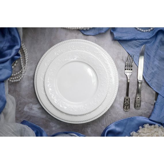 Тарелка мелкая d 28 см, h 2,5 см, Primavera, Casa di fortuna, изображение 5