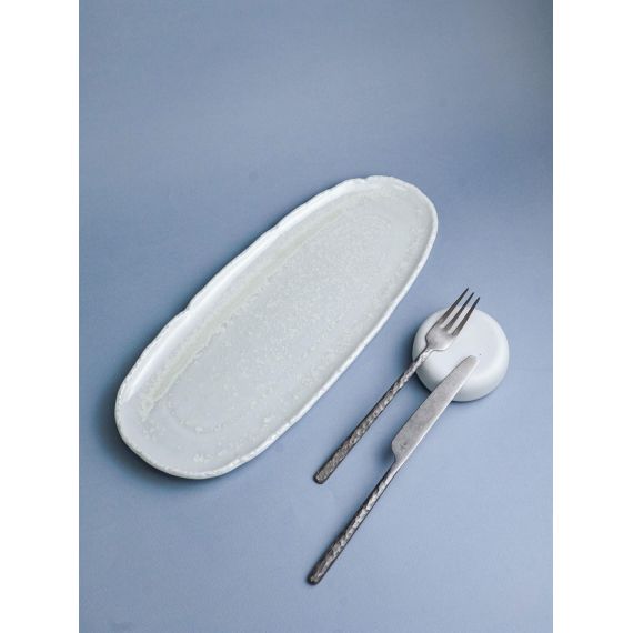 Блюдо овальное 34,5х14,5 см, h 2,4 см, Boletus Fusion, Casa di fortuna, изображение 2