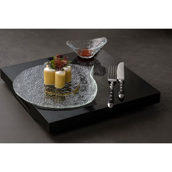 Тарелка для пасты d 25 см, h 5 см, стекло, серия Io, ArdaCam, изображение 10