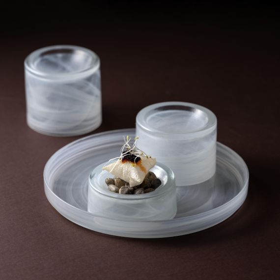 Соусник d 10 см, h 4 см, стекло, серия Hollow, ArdaCam, изображение 2