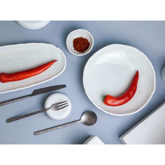 Блюдо овальное 34,5х14,5 см, h 2,4 см, Boletus Fusion, Casa di fortuna, изображение 11