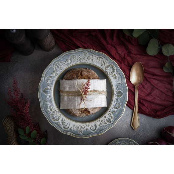 Тарелка глубокая/для пасты 470 мл, d 26,5 см, h 5 см, фарфор, Vintage, Casa di fortuna, изображение 6