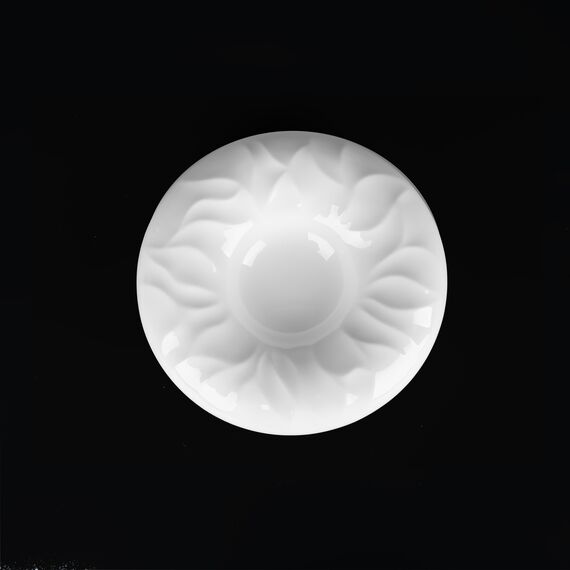 Блюдо "бублик" d 19 см, h 6 см, костяной фарфор, Origami, Casa di fortuna, изображение 4