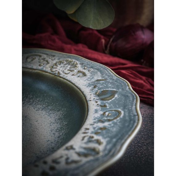 Тарелка глубокая/для пасты 470 мл, d 26,5 см, h 5 см, фарфор, Vintage, Casa di fortuna, изображение 7