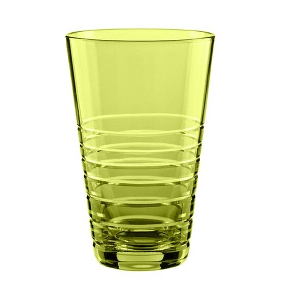 Набор стаканов высоких Sixities Rondo Kiwi 450 мл, 2 шт., киви, бессвинцовый хрусталь, Nachtmann