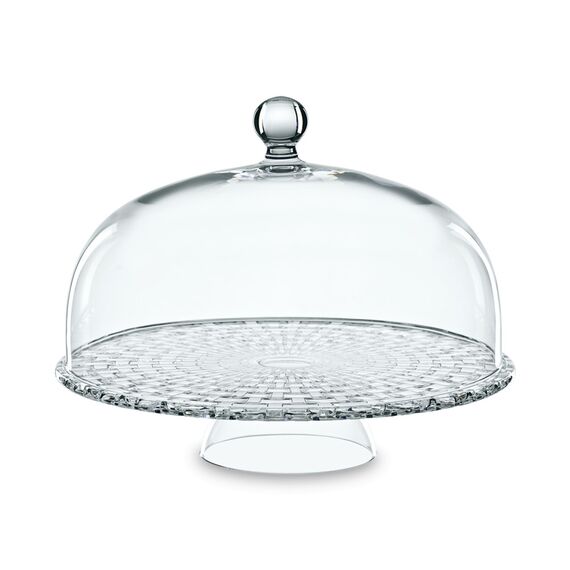 Блюдо для пирожных с крышкой Bossa Nova, 32 см, бессвинцовый хрусталь, Nachtmann