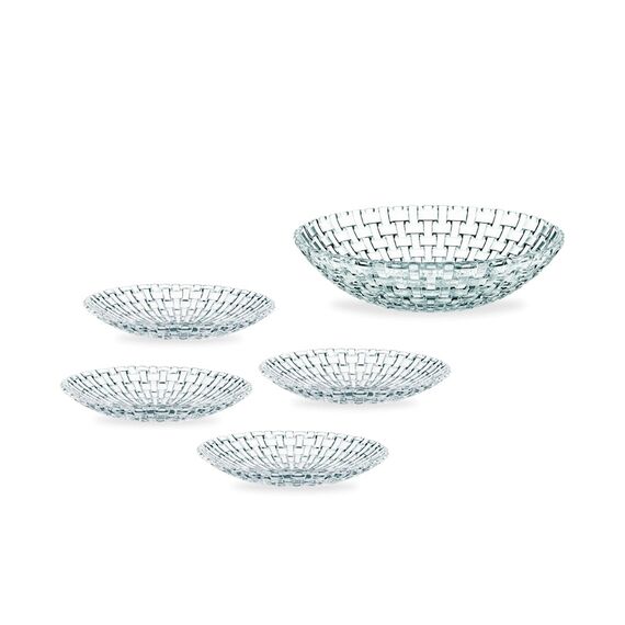 Набор салатников BOSSA NOVA, 5 шт., бессвинцовый хрусталь, Nachtmann