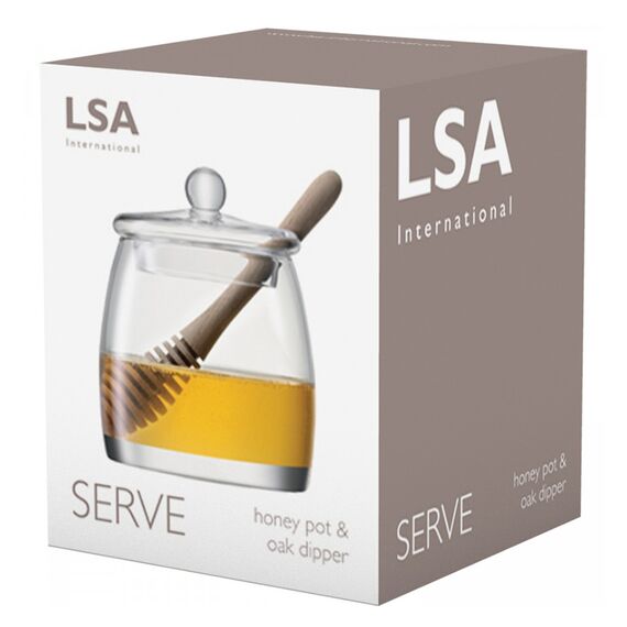 Банка для меда с ложкой Serve, LSA International, изображение 5