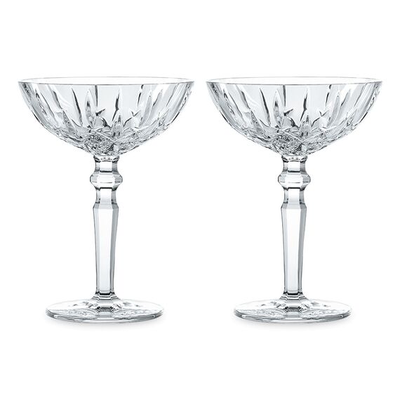 Набор из 2-х фужеров для коктейля NOBLESSE, объем: 180 мл, материал: бессвинцовый хрусталь, 100831, NACHTMANN, Германия