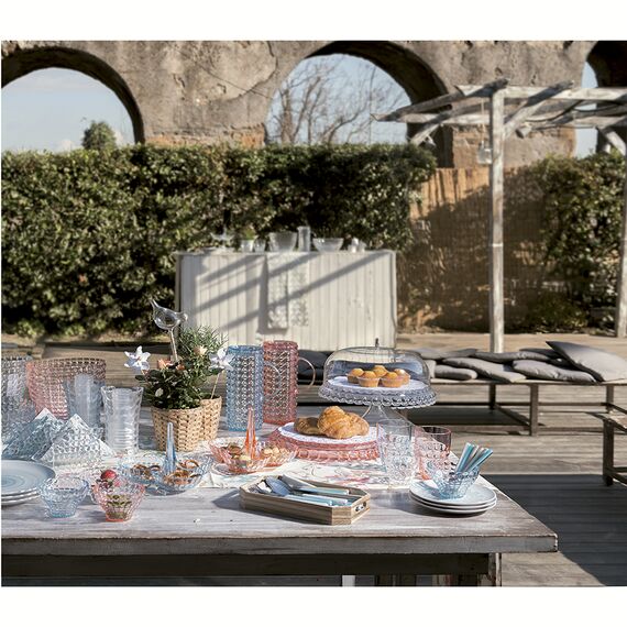 Блюдо для торта с крышкой, Tiffany, ?30 см, бежевое, Guzzini, изображение 5