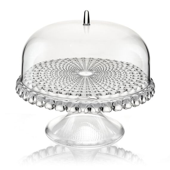 Блюдо для торта с крышкой, Tiffany, ?30 см, Guzzini