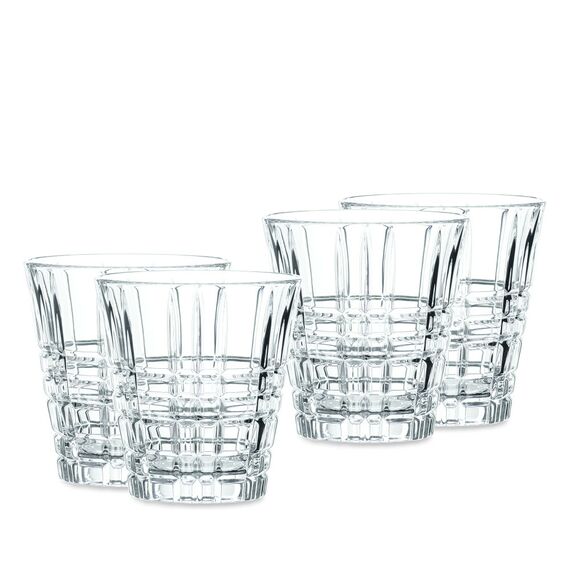 Набор из 4-х бокалов SQUARE, объем: 260 мл, материал: бессвинцовый хрусталь, 102266, NACHTMANN, Германия