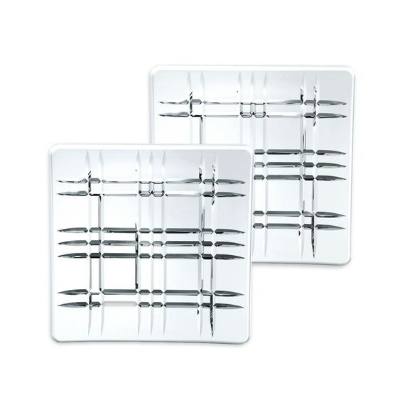 Набор из 2-х блюд SQUARE, размер: 14 х 14 см, материал: бессвинцовый хрусталь, 101909, NACHTMANN, Германия