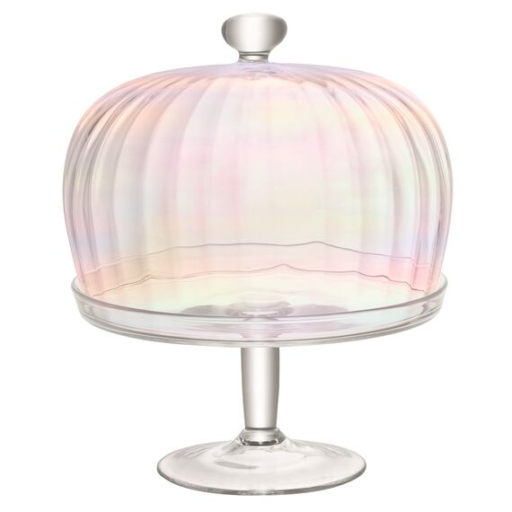 Блюдо для торта с крышкой Pearl, ?26,6 см, LSA International