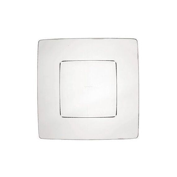 Тарелка квадратная Kendo, 24х24 см, хрусталь, Nachtmann