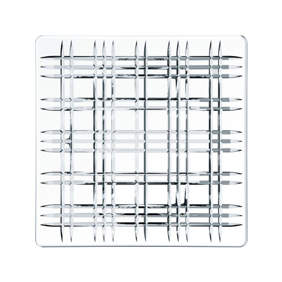 Блюдо SQUARE, квадратное, размер: 28 см, материал: хрусталь, 101046, NACHTMANN, Германия