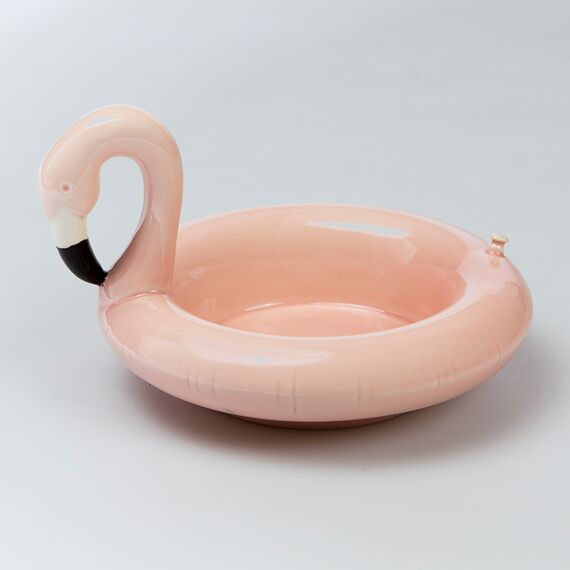 Блюдо сервировочное Doiy, Floatie Flamingo, 11х16х18 см, Doiy