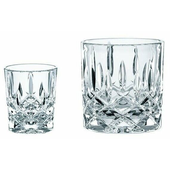 Набор из 12-ти предметов Noblesse: 6 стаканов для виски 245 мл + 6 стопок 55 мл, бессвинцовый хрусталь, Nachtmann