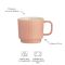 Кружка Embossed, 355 мл, коралловая, Mason Cash, изображение 4