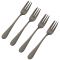 Набор из 4 десертных вилок Select Grey, Viners