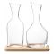 Набор кувшинов для вина и воды на деревянной подставке 1,2 л/1,4 л, LSA International