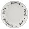 Тарелка Carnaby Script D 21 см, Price&Kensington
