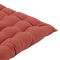 Подушка на стул из хлопка терракотового цвета из коллекции Prairie, 40х40 см, Tkano, изображение 3