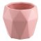Горшок цветочный Rhombus, 13,5 см, матовый розовый, Liberty Jones, изображение 2