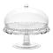 Блюдо для торта с крышкой Vanity, 30 см, прозрачное, Guzzini