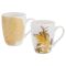 Набор из 2-х кружек, 330 мл, золотистый декор, Singapore, WD Lifestyle
