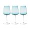 Набор из 6-ти бокалов для вина, 550 мл, цвет голубой, Opium, Le Stelle